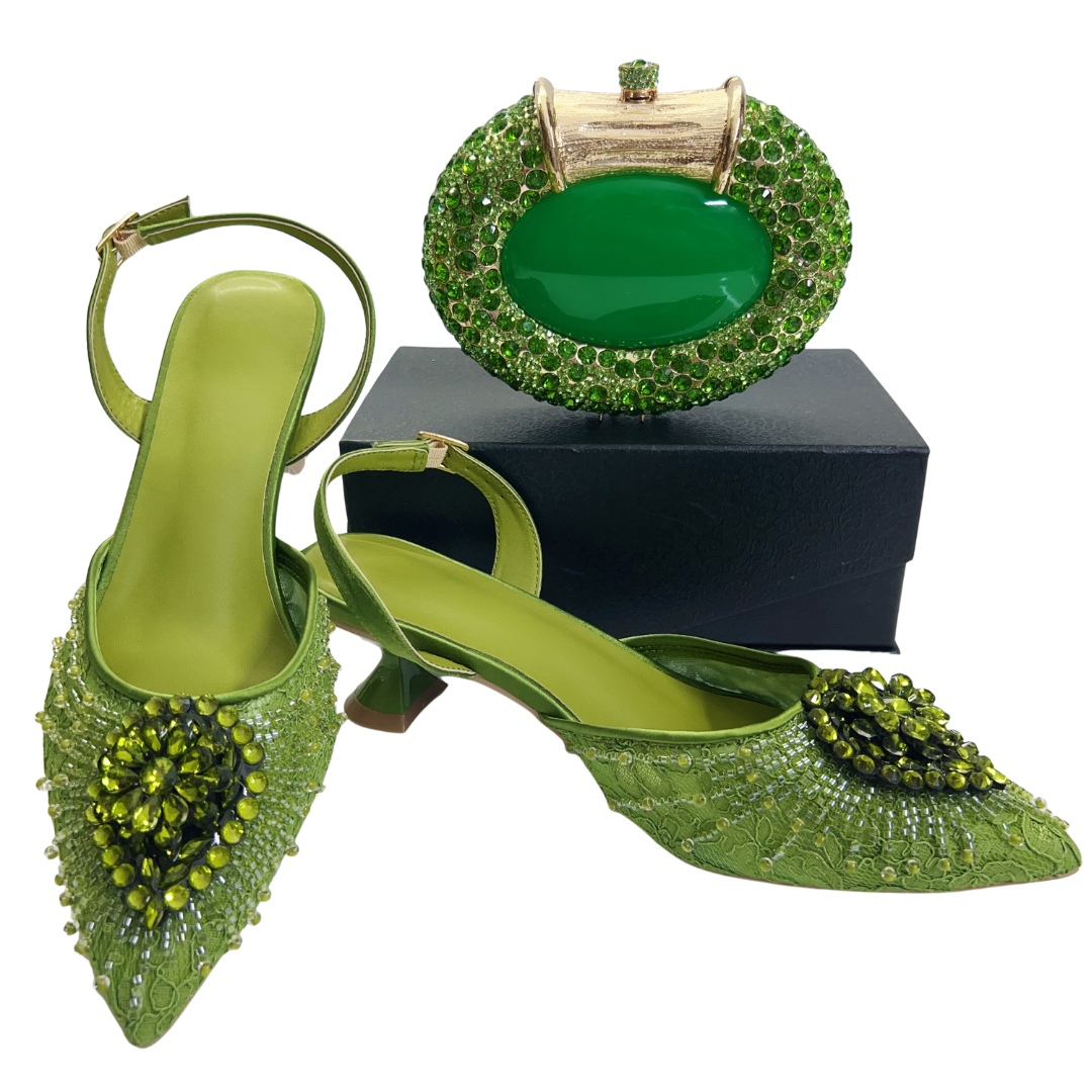 Wedding Vendor - Italian Designer Evening Shoes With Clutch