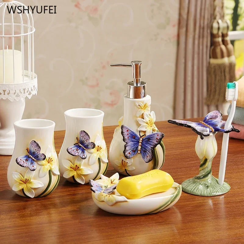 5Pcs Direct sales new garden b - огляд і ціна Wedding Bathroom Supply Kit