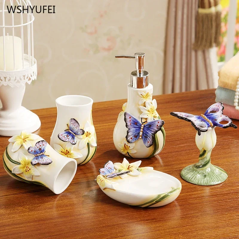 5Pcs Direct sales new garden b - огляд і ціна Wedding Bathroom Supply Kit
