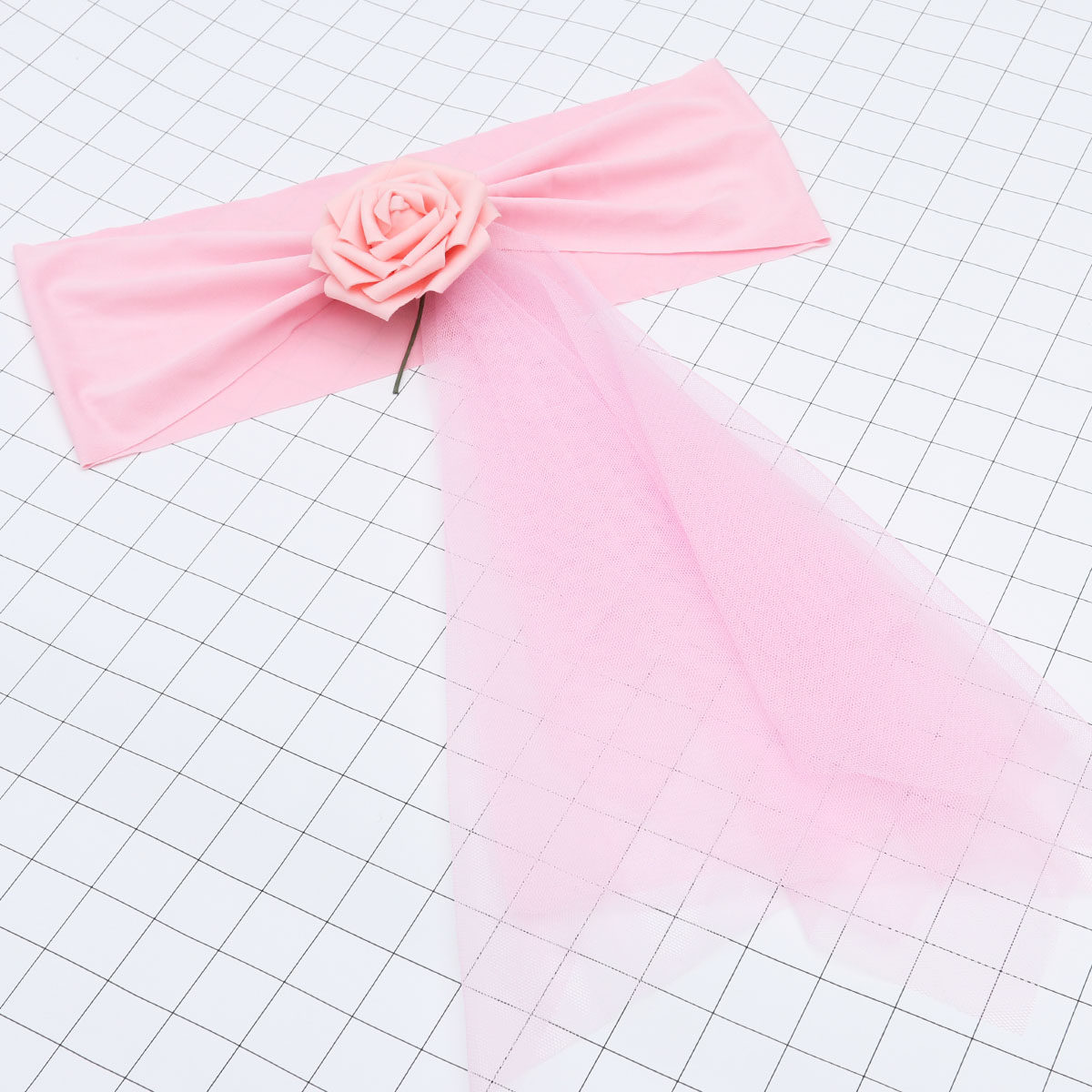 Chair Sashes for Wedding Pink  - огляд і ціна Chair Sash Organza