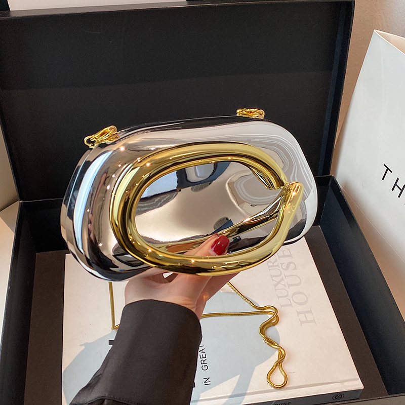 Gold Closure Box Clutch Bag wo - огляд і ціна Wedding Vendor