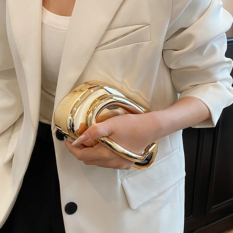 Gold Closure Box Clutch Bag wo - огляд і ціна Wedding Vendor