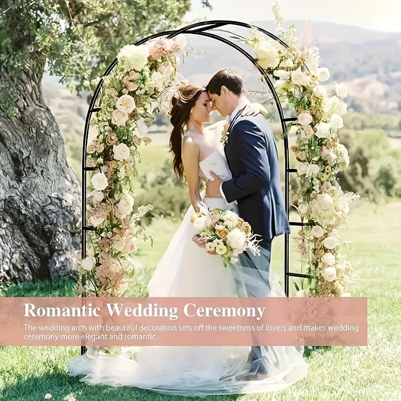 1 set of black metal wedding b - огляд і ціна Wedding Balloon Arch