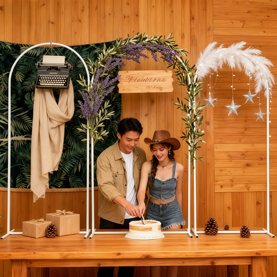 Metal Wedding Arch Background  - огляд і ціна Wedding Balloon Arch
