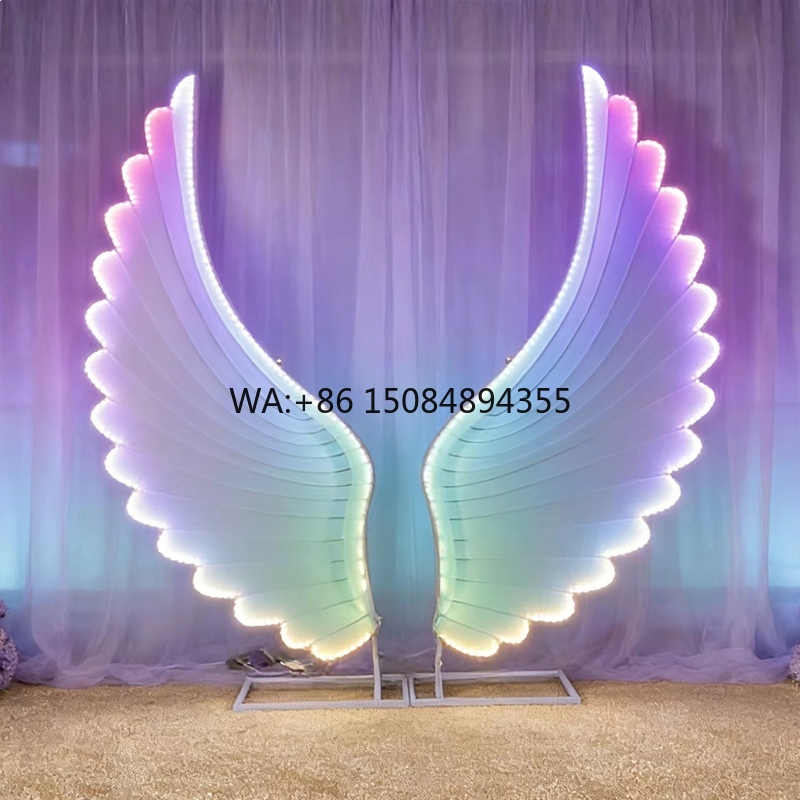 Glowing Angel Wings Light Prop - огляд і ціна Wedding Led