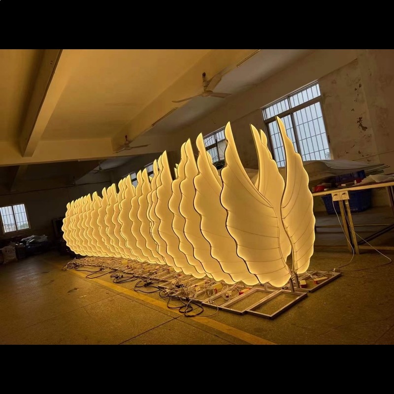 Glowing Angel Wings Light Prop - огляд і ціна Wedding Led