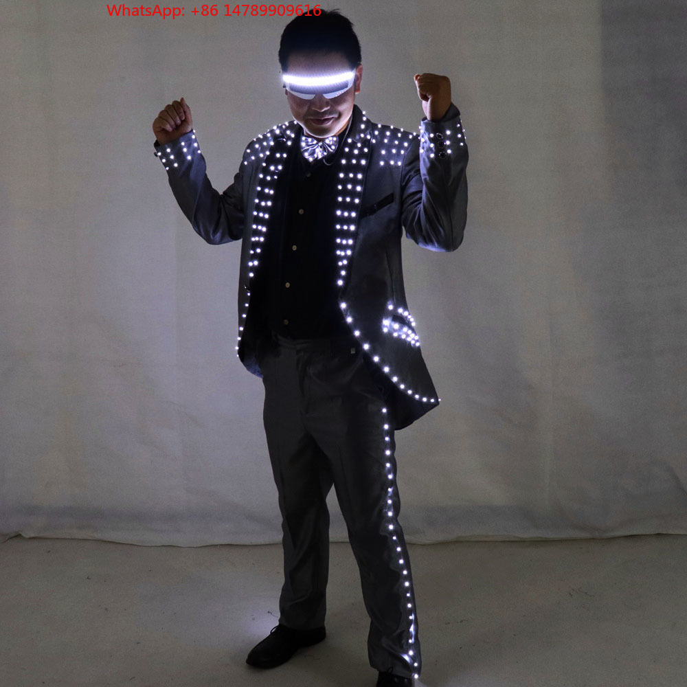 LED Luminous Robot CostumeUnis - огляд і ціна Wedding Led