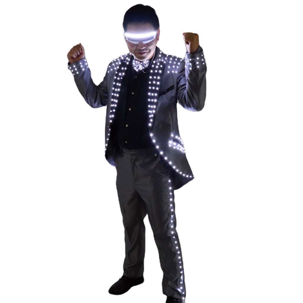 LED Luminous Robot CostumeUnis - огляд і ціна Wedding Led