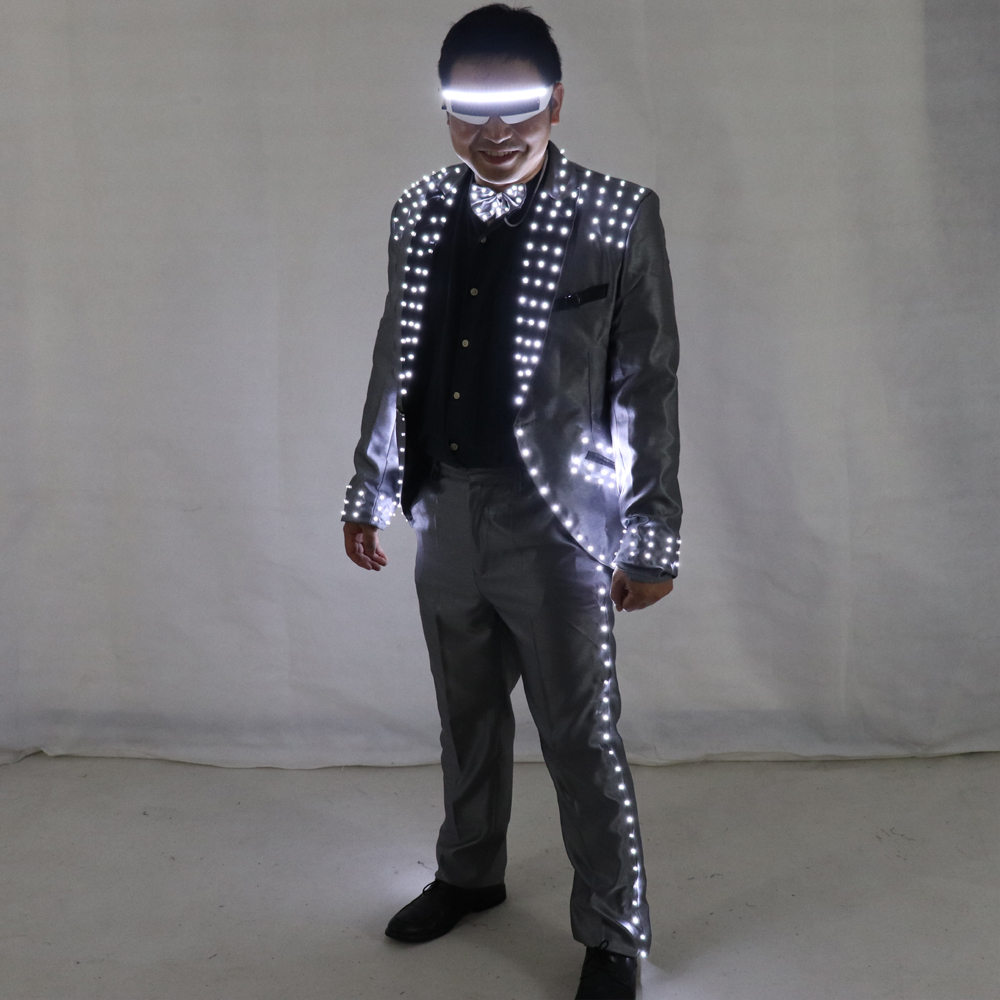 LED Luminous Robot CostumeUnis - огляд і ціна Wedding Led