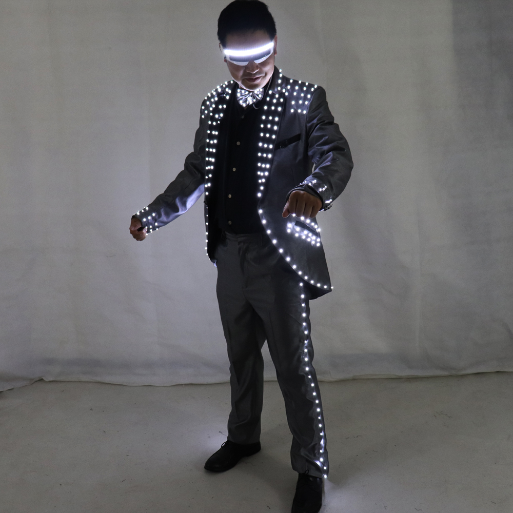 LED Luminous Robot CostumeUnis - огляд і ціна Wedding Led