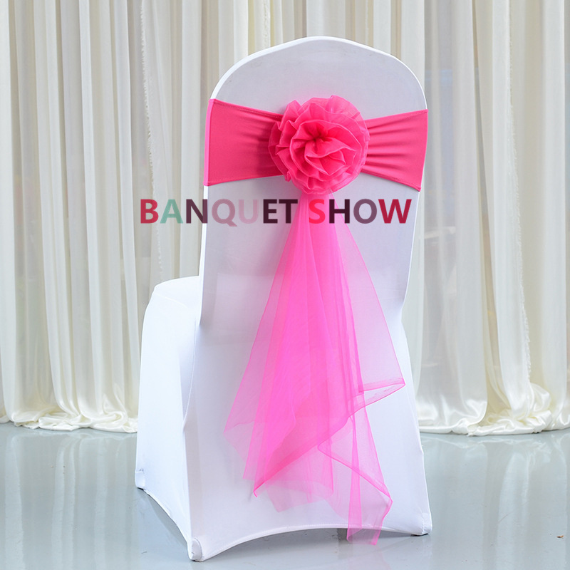 Wedding Banquet Stretch Chair  - огляд і ціна Chair Sash Organza