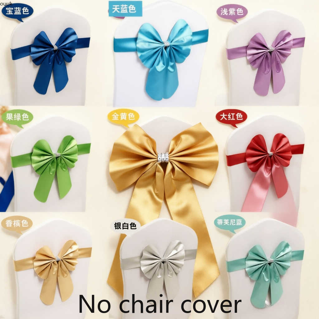 10pcs Burgundy & Royal Blue El - огляд і ціна Chair Sash Organza