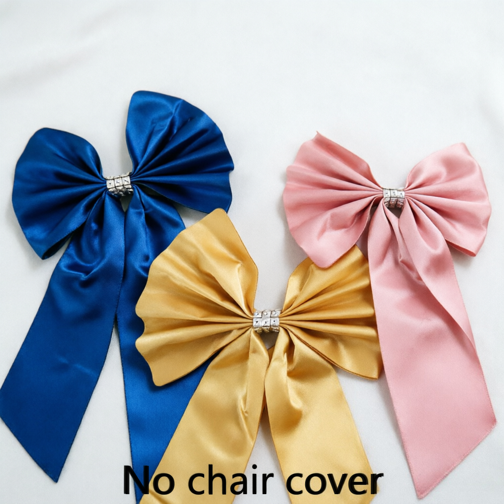 10pcs Burgundy & Royal Blue El - огляд і ціна Chair Sash Organza