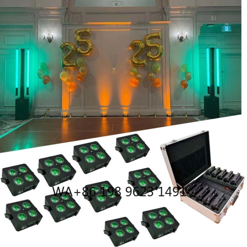 4X18W Flat Mini LED Par Light  - огляд і ціна Wedding Led