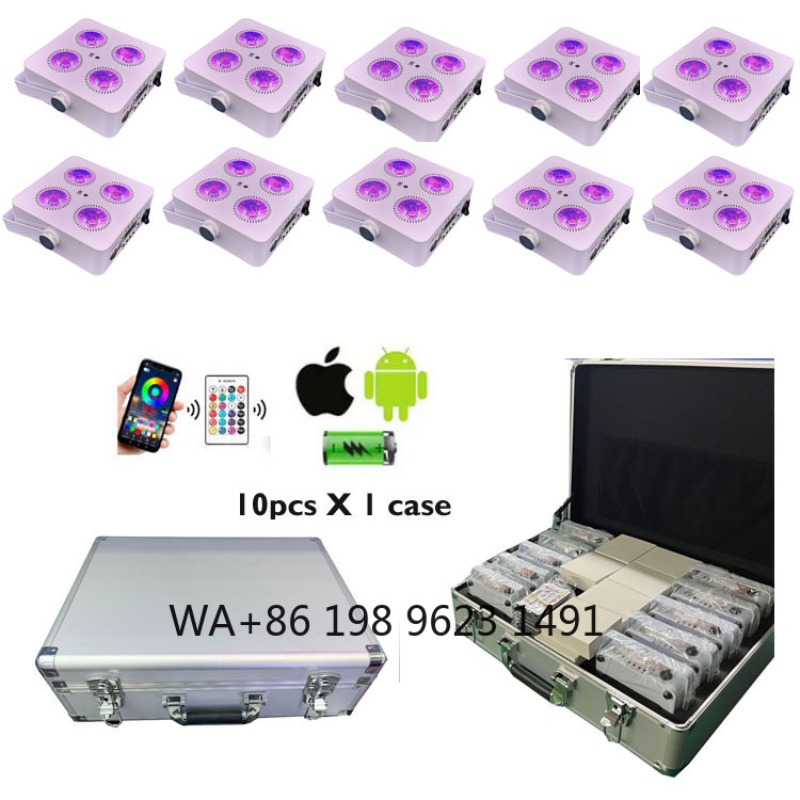 4X18W Flat Mini LED Par Light  - огляд і ціна Wedding Led