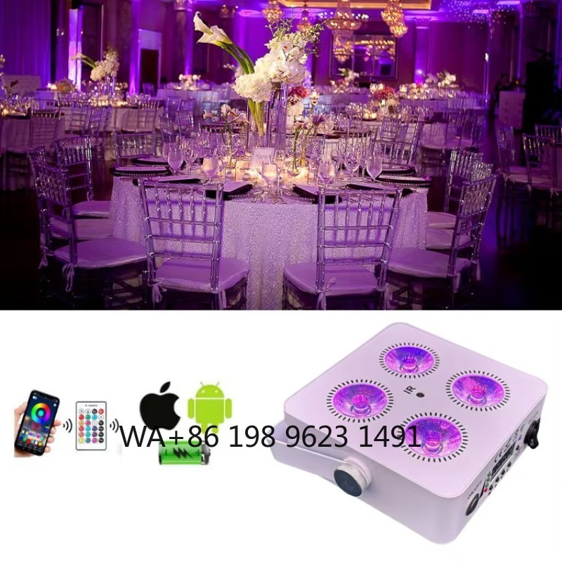 4X18W Flat Mini LED Par Light  - огляд і ціна Wedding Led