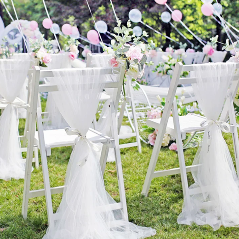 50PC Organza Chair sashes For  - огляд і ціна Chair Sash Organza