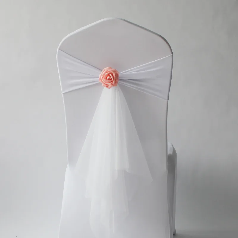 Wedding Decoration Spandex Cha - огляд і ціна Chair Sash Organza