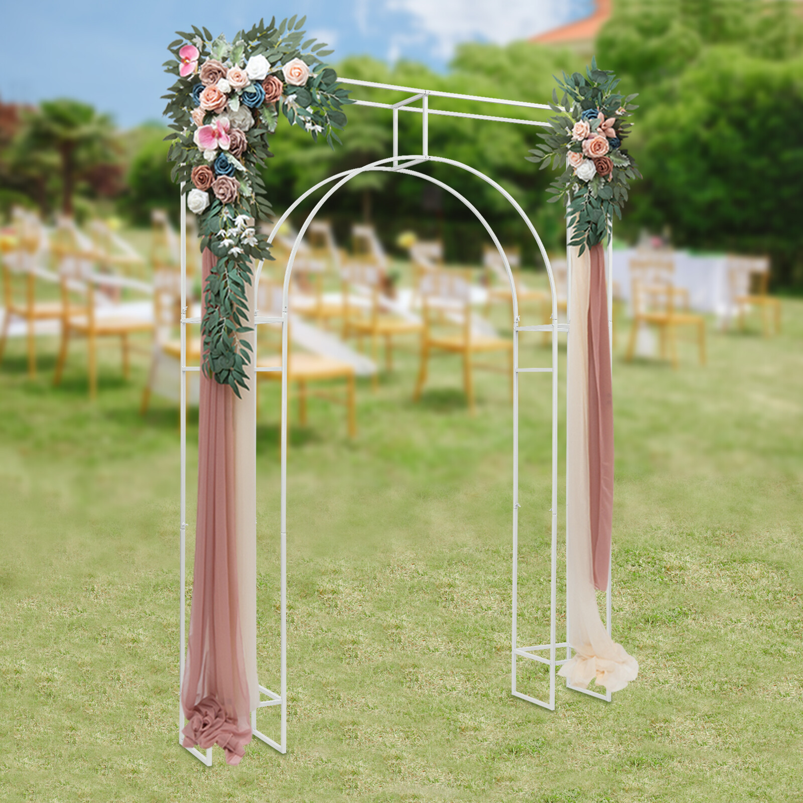1.8m*2.4m Wedding Arch Ceremon - огляд і ціна Wedding Balloon Arch