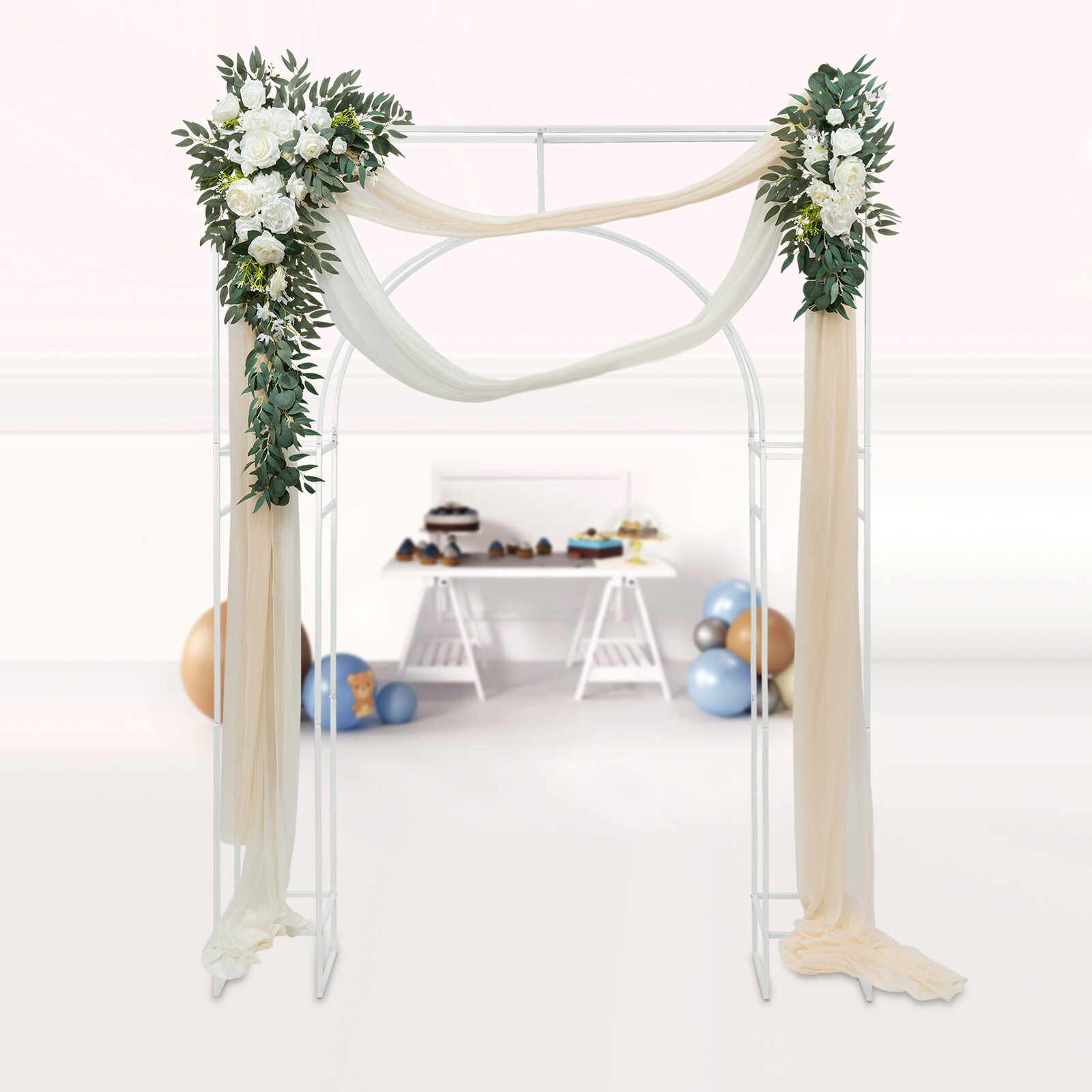 1.8m*2.4m Wedding Arch Ceremon - огляд і ціна Wedding Balloon Arch