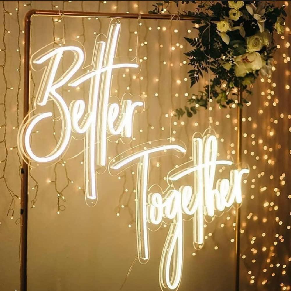 Better Together Neon Sign USB  - огляд і ціна Wedding Led