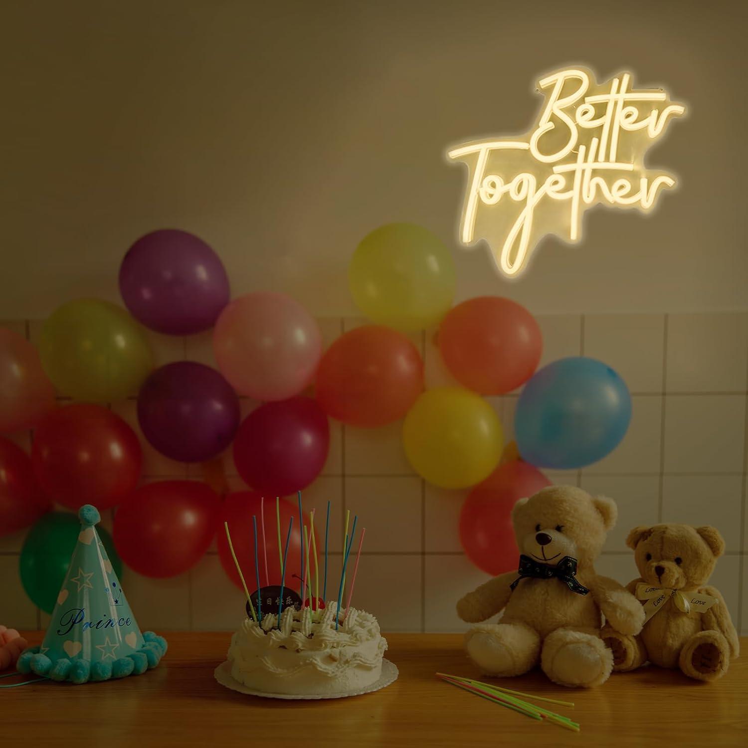 Better Together Neon Sign USB  - огляд і ціна Wedding Led