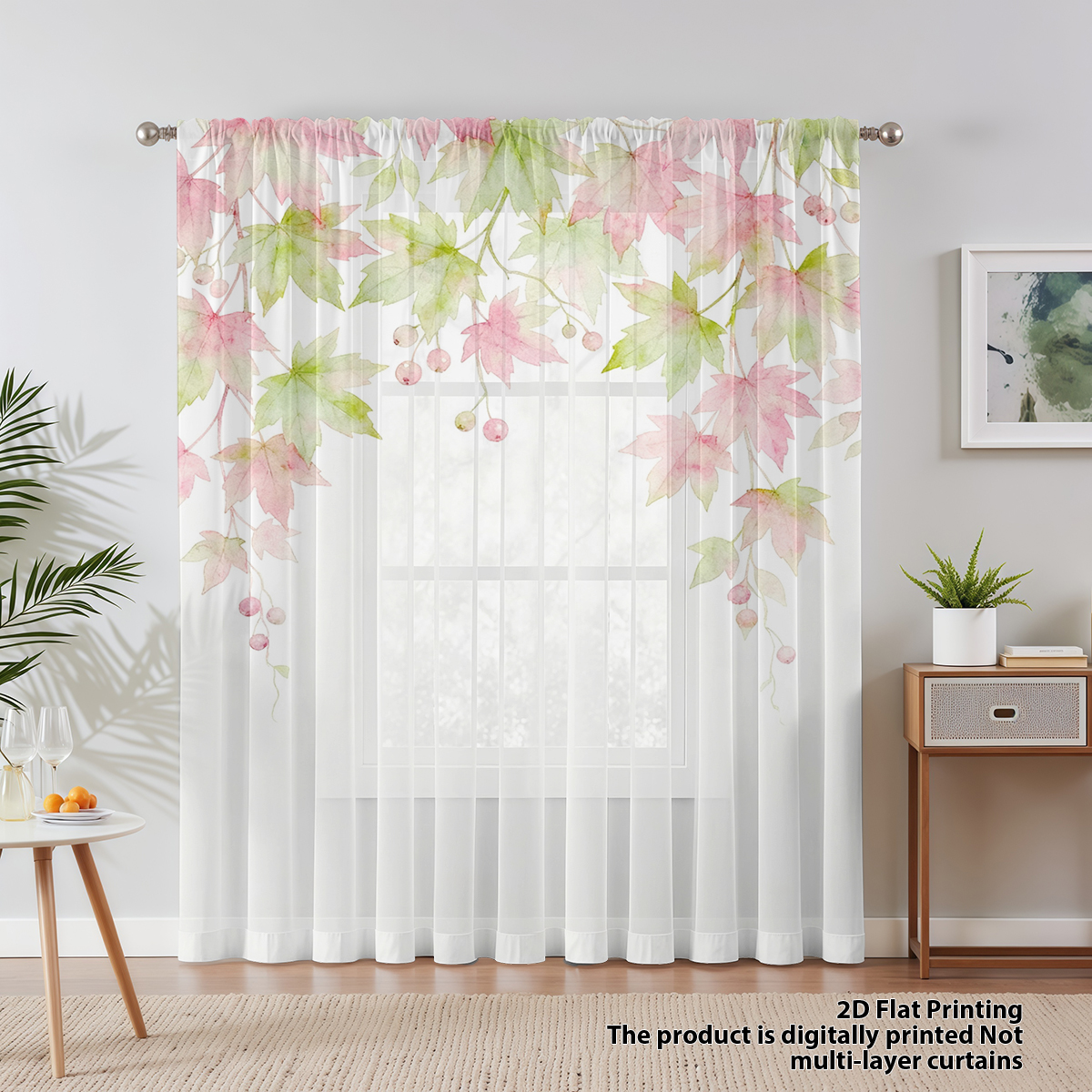 Flower Series Sheer Curtain, G - огляд і ціна Good Floral & Wedding Decor Supply Photos
