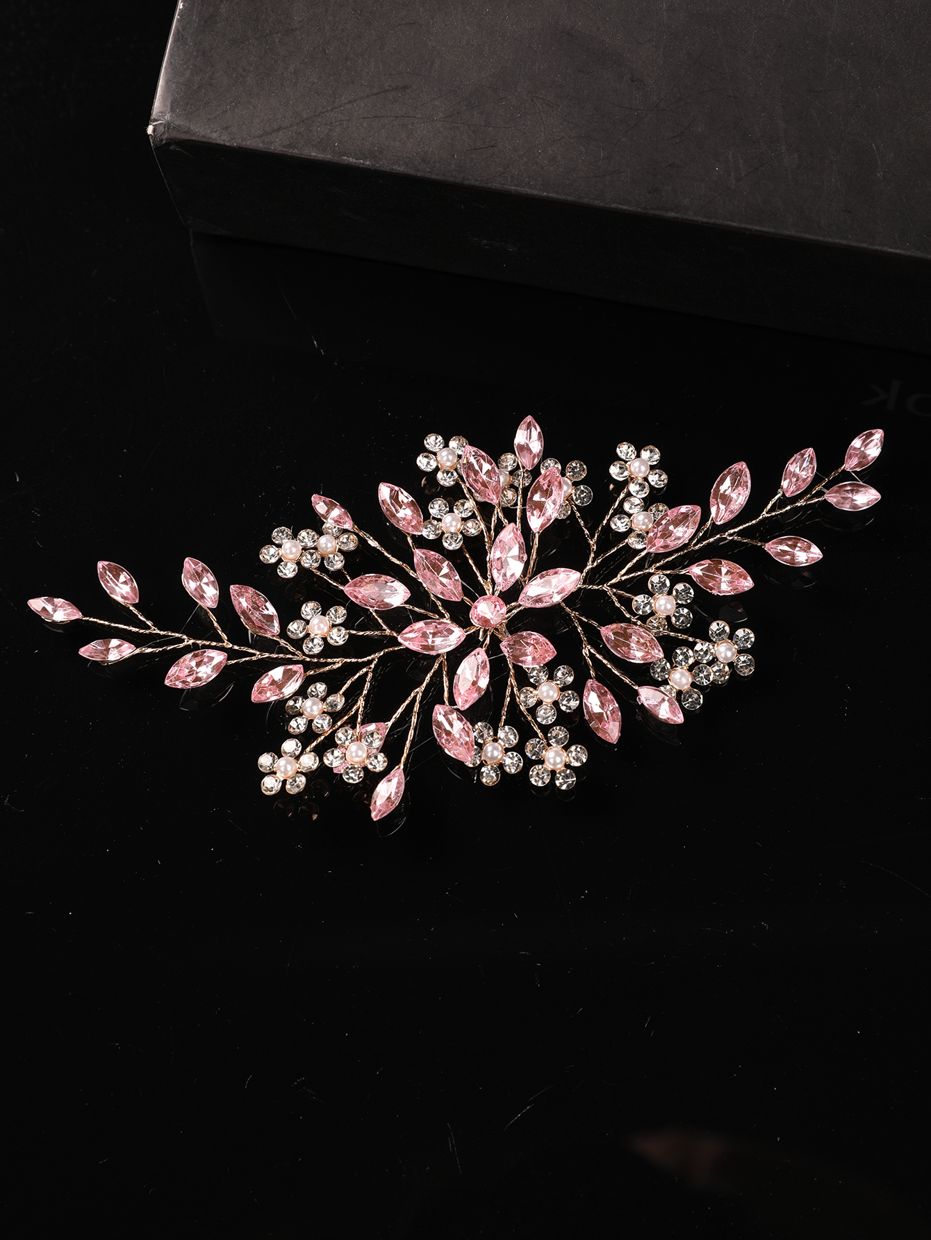 Soft Pink Crystal Bridal Headp - огляд і ціна Wedding Dress Supply