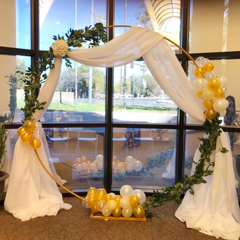 Wedding Arch Stand Round Metal - огляд і ціна Wedding Balloon Arch