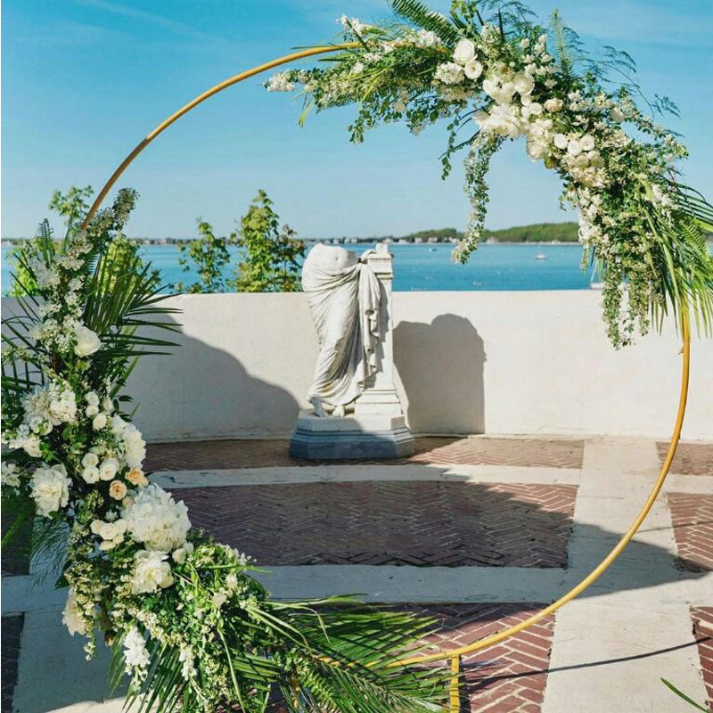 Wedding Arch Stand Round Metal - огляд і ціна Wedding Balloon Arch