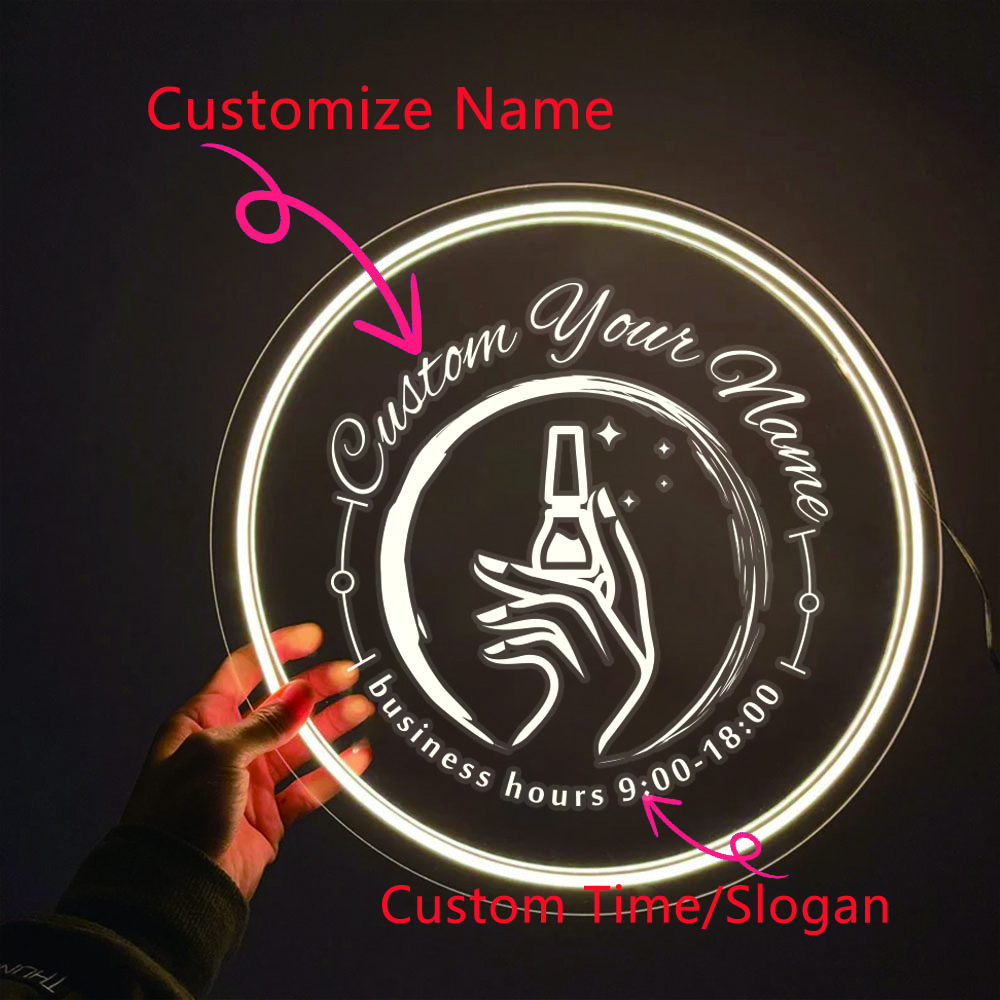 1PC Round Shape Nail Art Theme - огляд і ціна Wedding Led