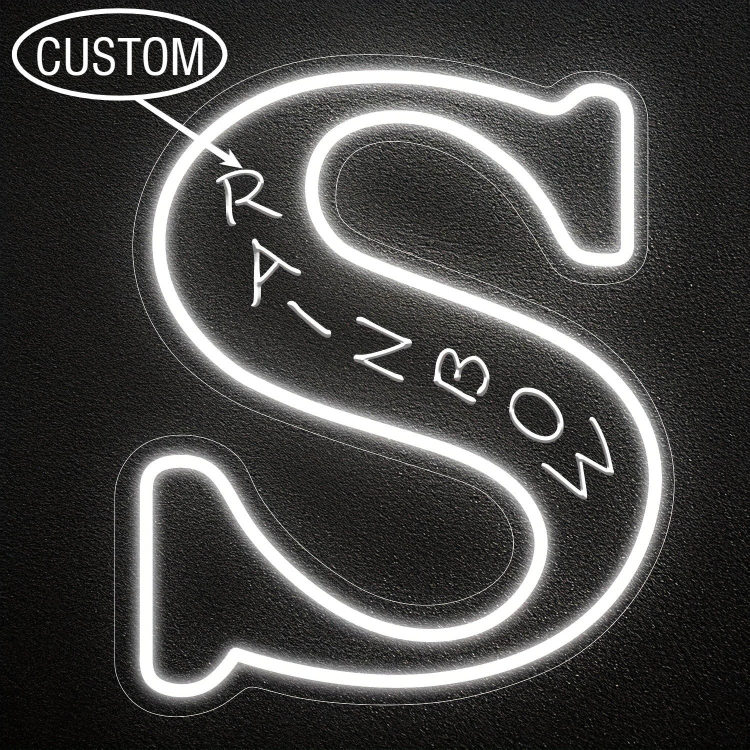 Custom 26 Letters 3D Embossed  - огляд і ціна Wedding Led