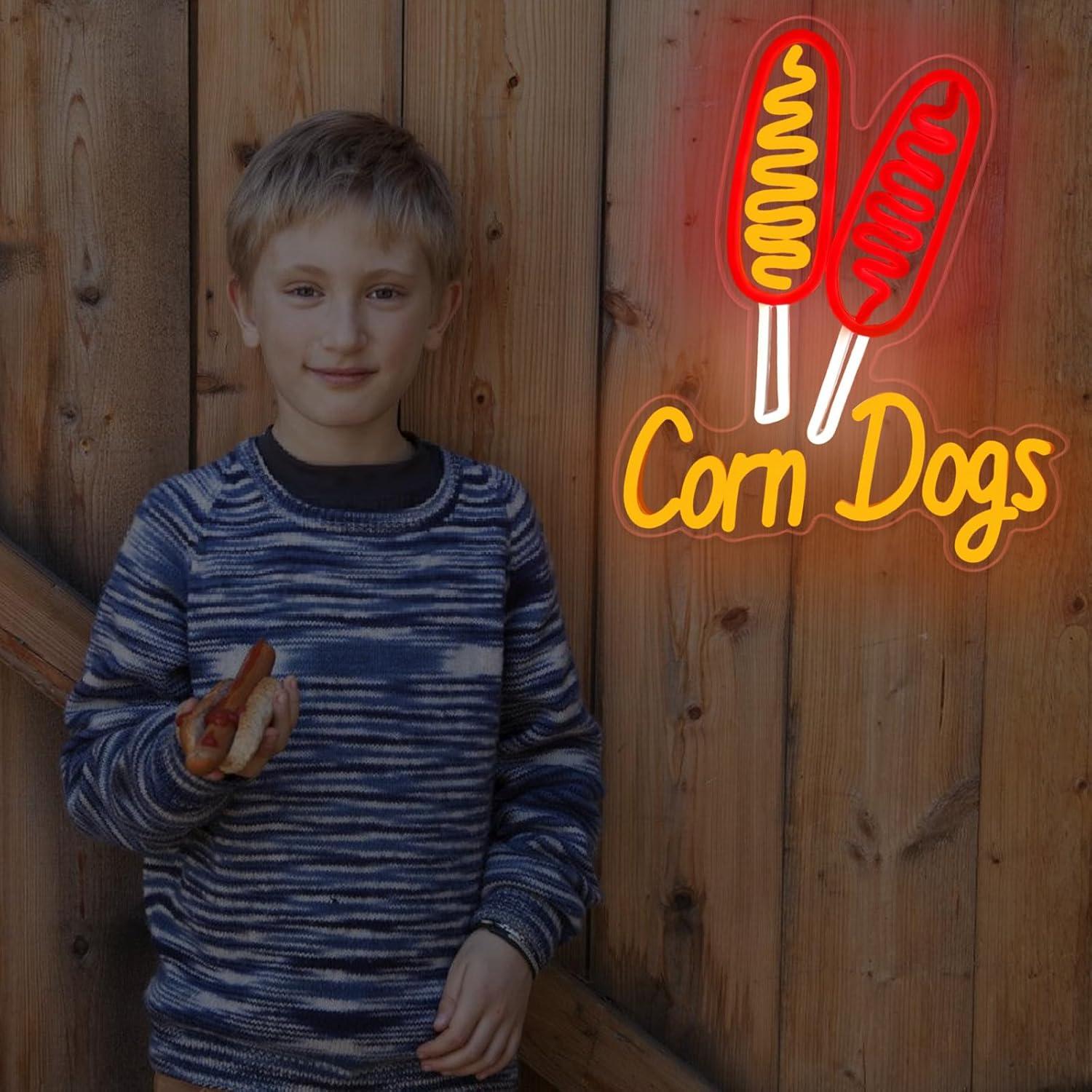 Corn Dog Neon Sign Snack USB D - огляд і ціна Wedding Led
