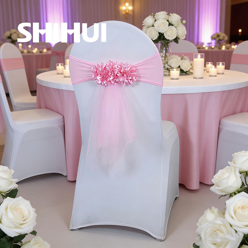 4/6/12/50/100 Pcs Chair Sashes - огляд і ціна Chair Sash Organza