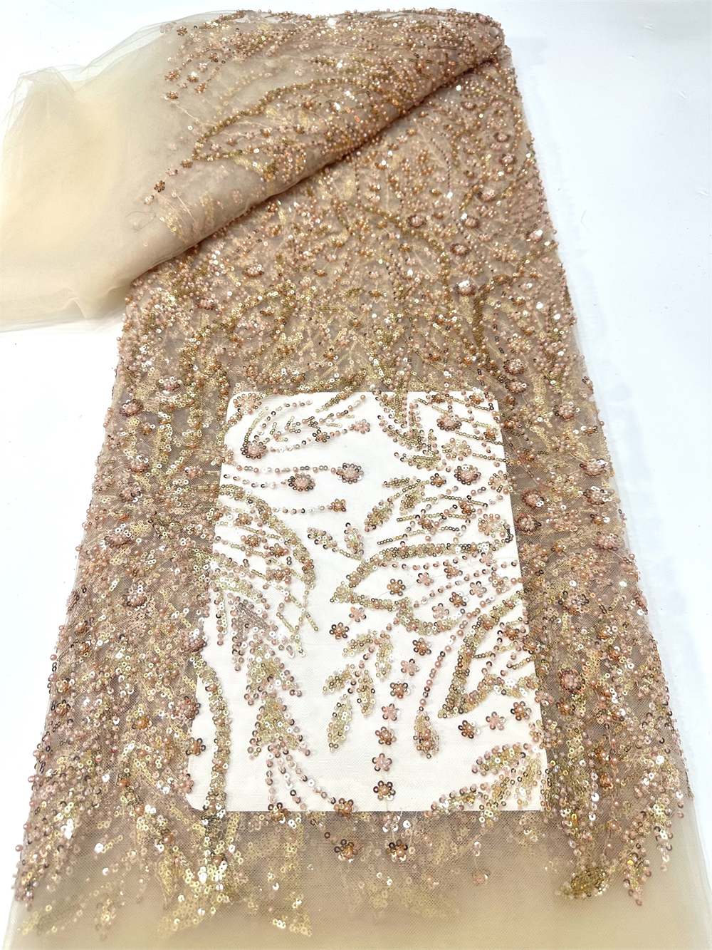 African Luxury French Beaded L - огляд і ціна Wedding Dress Supply