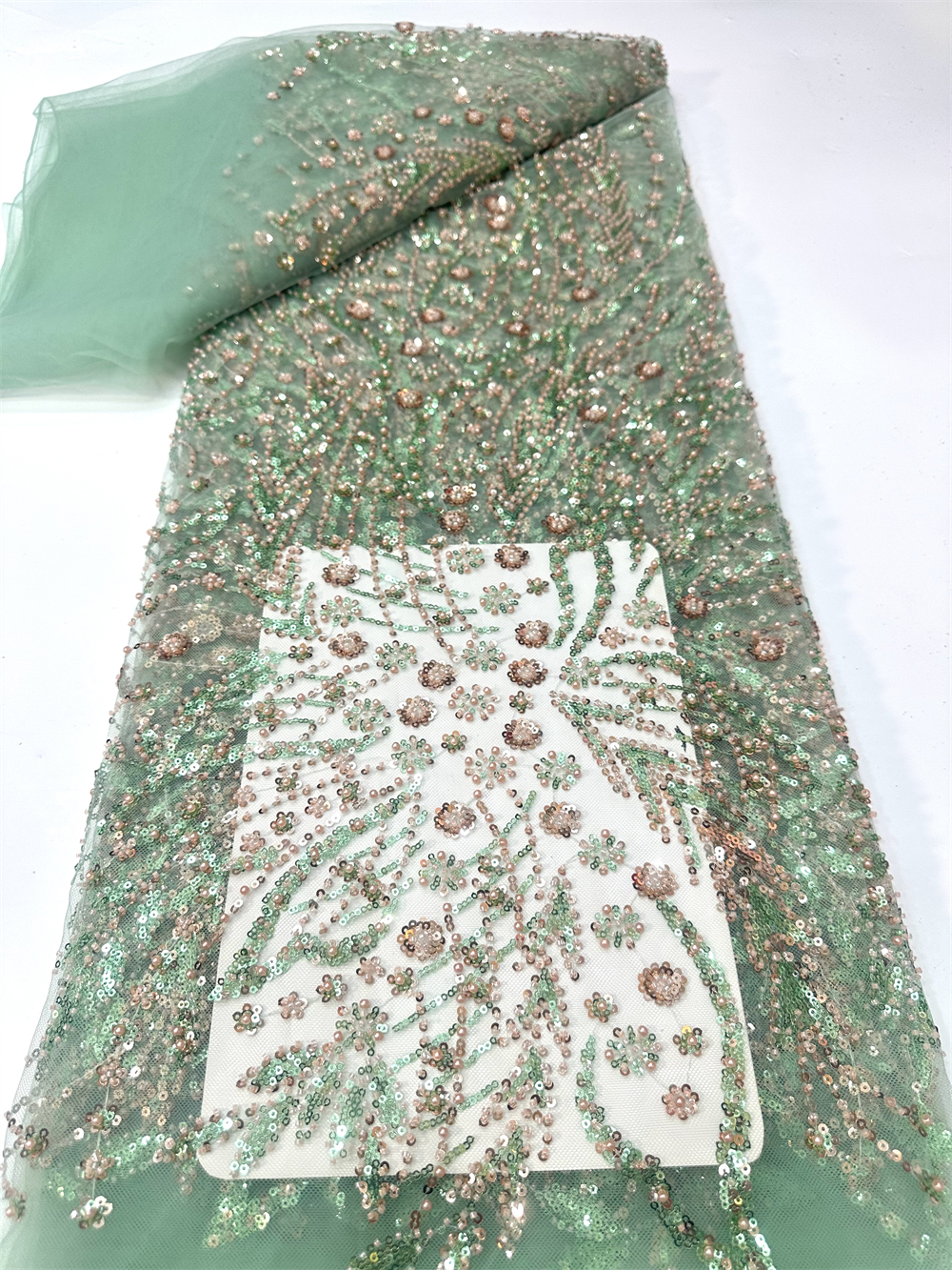African Luxury French Beaded L - огляд і ціна Wedding Dress Supply