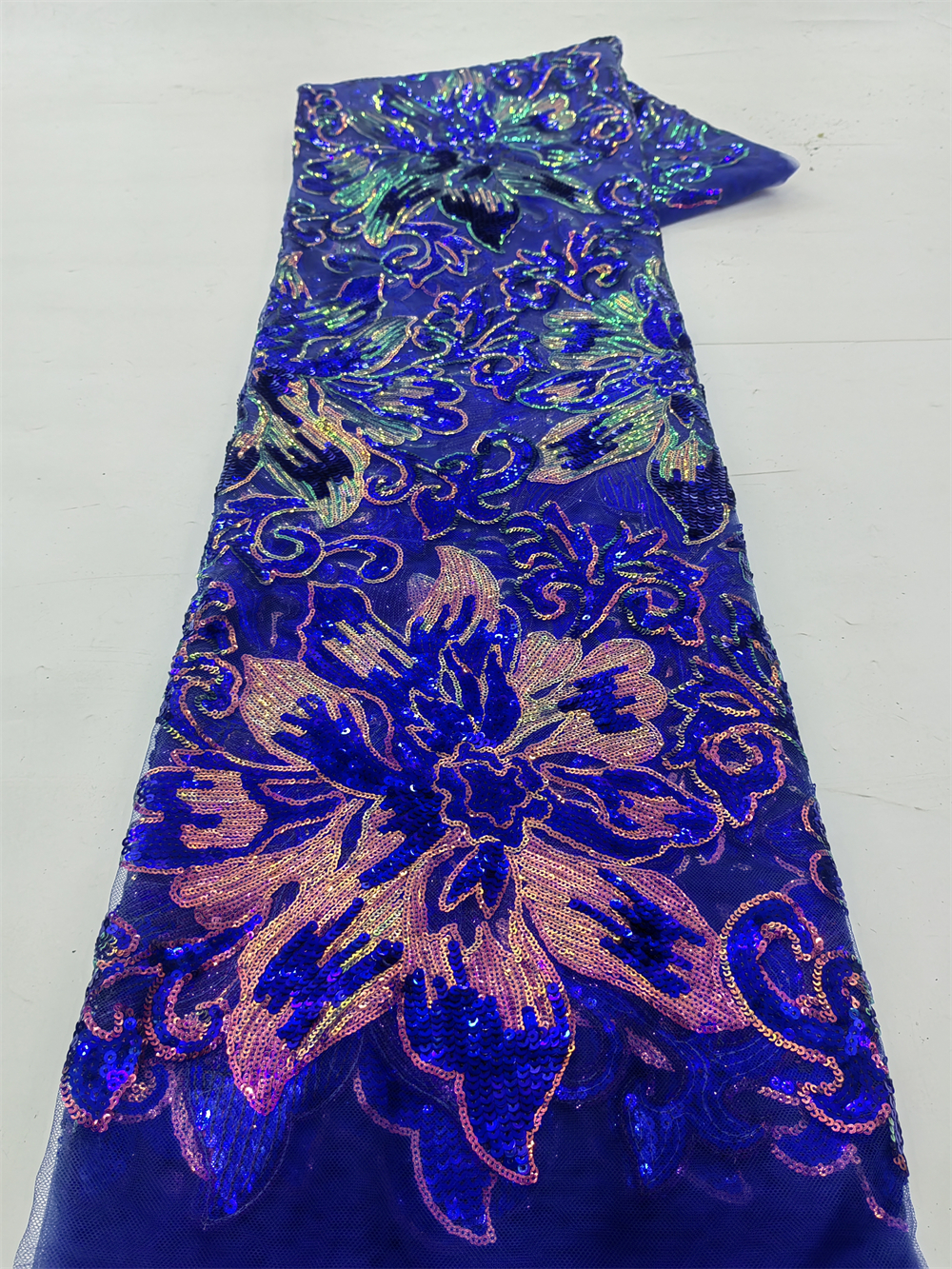 African Sequins Net Lace Fabri - огляд і ціна Wedding Dress Supply